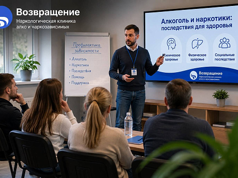 Профилактические лекции о зависимости